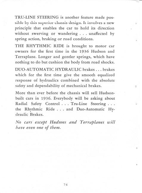 1936 Hudson How, What, Why Brochure Page 63